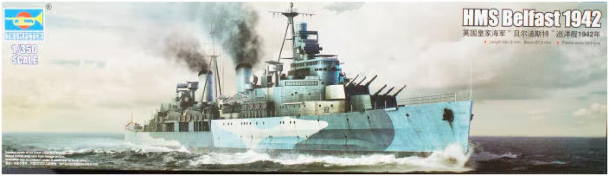 Trumpeter 1/350 HMS Belfast 1942 5334